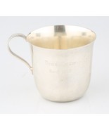Tiffany &amp; Co Argent Bébé Tasse 925 Sterling Makers Superbe État - $451.23 CAD