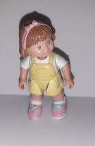 Fisher Price Loving Family Dream Dollhouse Toddler Girl Overalls Brunett... - $9.90