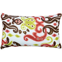 Bora Bora Tropical Throw Pillow 12x20, Complete with Pillow Insert - £41.91 GBP