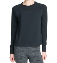 DKNY Womens Sport Logo French Terry Cropped Sweatshirt,Large - £39.11 GBP