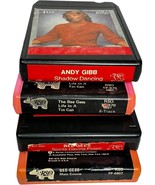 8 Track Lot of 4 pcs - Andy Gibb / Bee Gees various cartridges, Read for... - $20.44 CAD
