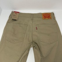 Levi Strauss &amp; Co. 514 Jeans Men&#39;s Sz 30x30 Beige Khaki Straight Leg Lev... - $32.98