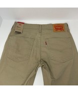 Levi Strauss &amp; Co. 514 Jeans Men&#39;s Sz 30x30 Beige Khaki Straight Leg Lev... - $45.00 CAD