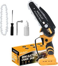 Mini chainsaw for DeWalt 20V battery: cordless electric chain saw - small - £28.76 GBP