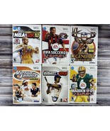 Nintendo Wii Video Game Sports Bundle - Basketball Baseball + Lot of 6 -... - £18.93 GBP