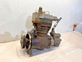Detroit Diesel DD15 Engine Air Compressor with power steering pump K034655 OEM - £709.74 GBP