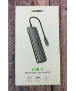 USB C Hub USB Type C Adapter with 4K HDMI 3 USB 3 100W USB C PD Charge Port - £20.41 GBP