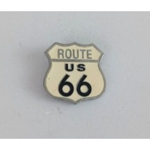 Vintage Route US 66 Sign Shaped Lapel Hat Pin - £6.44 GBP
