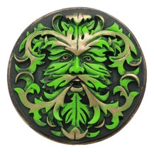 Ebros Oberon Zell Nature&#39;s Spirit God Celtic Greenman Wall Decor Plaque ... - £23.59 GBP