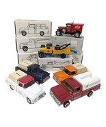 6 Vintage Ertl Die-Cast Trucks Pickup Hawkeye Wrecker 1955 1960 Banks Li... - €76,34 EUR