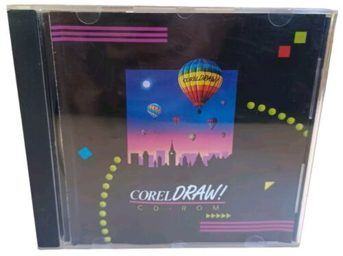 Corel Draw! 3.0 PC CD-ROM Graphics Software Vintage 1991  - $6.88