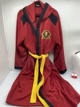 Harry Potter Gryffindor Robe Adult Size Large Red w/yellow Tie Waist Pol... - $39.55