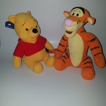 Winnie the Pooh Tigger Plush Lot Disney Applause 9&quot; Stuffed Animal Toy - £19.87 GBP