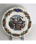 4 Dinner Plates 11” Royal Stafford Christmas Winter Snow NEW - $73.89 CAD