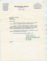 Senator Karl E Mundt Letter 1966 United States Senate South Dakota  - £16.26 GBP