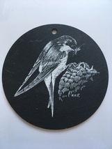 Slate Hanger - Bird - £1.43 GBP