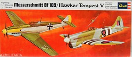 Revell Messerschmitt Bf 109/Hawker Tempest V 1/72 Scale H-223 - $25.75