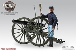 SIDESHOW COLLECTIBLES 1/6 &quot;BROTHERHOOD of ARMS&quot; 3&quot; Ordinance Civil War C... - $794.75