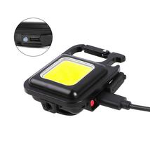 Mini COB Work Light Rechargeable LED Flashlight Keychain Portable Bottle... - $13.46