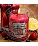 Yankee Candle Home Inspiration Wild Berry Fizz 19 oz Jar Sparkling Fruit... - $27.89
