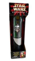 Star Wars Episode Anakin Skywalker Watch Qui&#39;Gon Jinn Lightsaber Case Vi... - $350.71 MXN