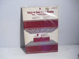 video service data vcr-70 magnavox panasonic etc - $1.97