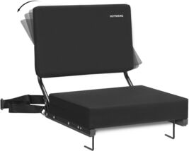 Portable Bleacher Chair with Padded Back Revolutionizing Your Game Day C... - $67.27