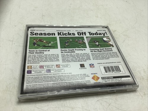 NFL GameDay 2004 (Sony PlayStation 1, 2003) Item image 4