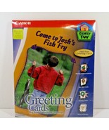 1999 Canon Family Fun KIT Personalized Greeting Cards New Sealed 15 Cards  - £7.46 GBP