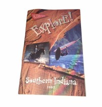 Vacation Guide “Explore!” Southern Indiana 1997 Vintage Magazine - £3.75 GBP