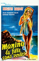 3237.Manina La Fille Sans Voiles French movie film POSTER.Room Home art ... - $23.99 CAD+