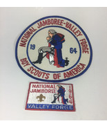Vintage Boy Scout Patches 1964  Jamboree Valley Forge 1964 Patches - $20.74