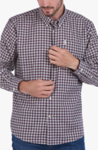 BARBOUR Mens Thornley Thermal Button Up Shirt Red Check Size Small $119 ... - £28.76 GBP