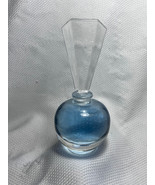 Vtg Art Deco Glass Vanity Dressing Table Perfume Bottle Ground Glass Sto... - £39.87 GBP
