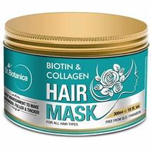 StBotanica Biotin &amp; Collagen Strengthening Hair Mask, 300ml - Revives Du... - £23.97 GBP