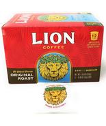 Lion Coffee Hawaiian Original Roast Single-Serve Pods | 12 Pod Box - £18.13 GBP+