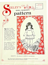 Seeley&#39;s Doll Maker&#39;s PATTERN CP 4004 Regional Costume for GB-13&quot; Doll C... - $16.29