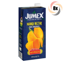 Full Box 8x Cartons Jumex Mango Flavor Drink 64 Fl Oz ( Fast Free Shippi... - £58.29 GBP