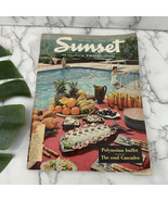 Sunset Magazine Vintage 1956 July Polynesian Pool Western Living Prop Ads - $21.77