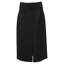 Bottega Veneta Slit Skirt In Wool Women Black Size 40 - $168.15