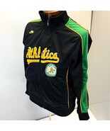 Vtg Oakland Athletics Nike Cooperstown Collection MLB Full Zip Track Jac... - $1,398.73 MXN