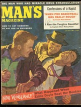 Man&#39;s Magazine Jan 1957-MOB VENGEANCE-JAYNE MANSFIELD- Vg - £47.77 GBP