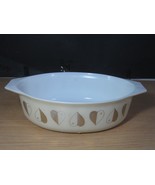 Vintage 2 1/2 Quart Pyrex Golden Hearts Casserole Dish 045 No Lid - $44.55