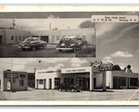 Casa Linda Motel Service Station Deming New Mexico NM UNP B&amp;W Postcard V13 - $22.72