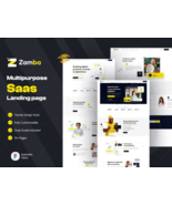 Zamba – Multipurpose SaaS Website Figma - €23,87 EUR