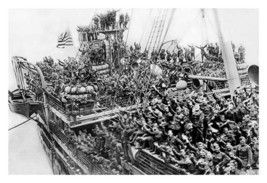 World War One Troop Ship - Art Print - £17.57 GBP+