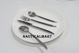 Al-Nurayn Stainless Steel Flatware Silverware Cutlery Set Of 2 By Nautic... - $69.00