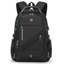 15 6 17 inch laptop backpack men usb charging swiss backpack travel women rucksack male thumb200