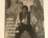 The Adventures Of Sinbad TV Guide Print Ad Zen Gesner TPA7 - $5.93