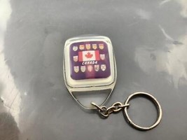 Vtg Canada Souvenir Keyring 13 Provinces Keychain Coat Of Arms Porte-Clé Blasons - £6.93 GBP